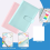 A6 Goal Planner PU Leather Storage Pouch Notebook Undated Weekly and Monthly Daily 6 Ring Activity Chart B 3