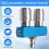 Adaptateur autobloquant pour machine de nettoyage à double buse haute pression 5