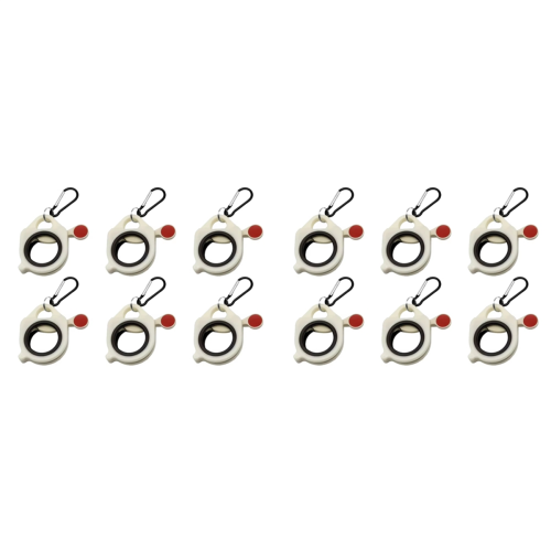 12pcs Fluorescent Cable Tie Organizer Storage Holder Portable Tool