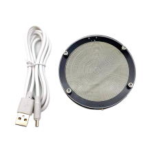 7.83HZ Resonance Ultra-Low Frequency Pulse Wave Generator Built-in Battery Audio Resonator Silver