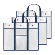 3er-Pack Poster-Aufbewahrungstaschen (73,7 x 61 cm), Pinnwandhalter, Kunstportfolio-Behälter für die Organisation des Klassenzimmers durch Lehrer