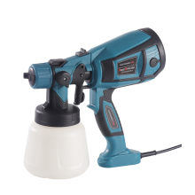 Tragbares Elektrowerkzeug 1400ML Farbsprühgerät 650-800W Automöbel Stahlbeschichtung Airbrush Haushalt EU-Stecker