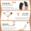 Leather Sewing , Solid Table Desktop Horse Clamp,Versatile Stitching Wood Clip with Handle for DIY Craft 4