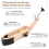 Leather Sewing , Solid Table Desktop Horse Clamp,Versatile Stitching Wood Clip with Handle for DIY Craft 5