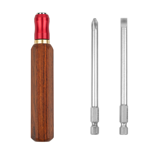 Detachable and Replaceable Screwdriver Set Quick Change Wood Handle Hardware Tool Woodworking 1