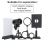 Optical Experiment Set Plano Convex Lenses Double Lens Candle Holders 1 Screen Light Concave 4