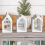 Silicone House Mold Holiday Celebration Molds for Candle Making Plaster Casting 5