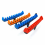 Supporto per canna da pesca a 11 fori con clip per testa per accessori AC404 Blu B 6