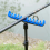 Supporto per canna da pesca a 11 fori con clip per testa per accessori AC404 Blu B 3