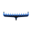 Supporto per canna da pesca a 11 fori con clip per testa per accessori AC404 Blu B 1