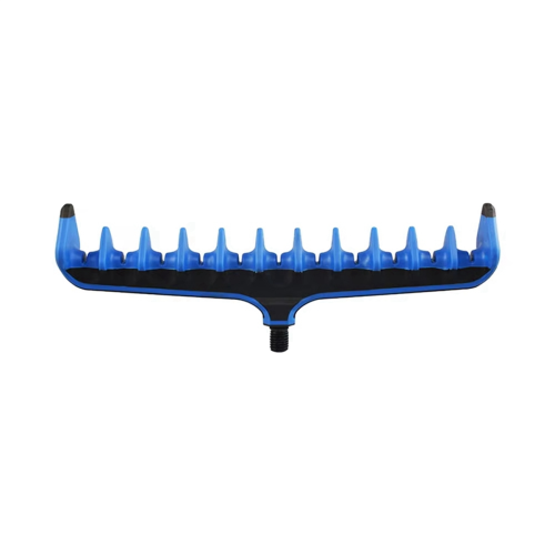 Supporto per canna da pesca a 11 fori con clip per testa per accessori AC404 Blu B