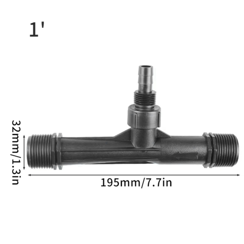 1/2 Inch 3/4 1 Venturi Ejector Male Thread Automatic Mixer Agriculture Drip Irrigation Device