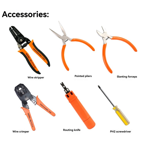 Network Maintenance Tool Set Cable Measuring EU Plug 2