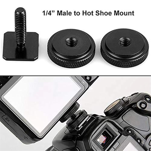 26Pcs Camera Screw Mount Set 1/4 Inch and 3/8 Converter Threaded Screws Adapter Flash Shoe 2