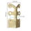 10PC Skiffers Baseboard Corner Protectors,Solid Brass Skirting Board Protectors,Baseboard Protectors Gold 4
