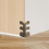 10PC Skiffers Baseboard Corner Protectors,Solid Brass Skirting Board Protectors,Baseboard Protectors Bronze 6