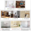 10PC Skiffers Baseboard Corner Protectors,Solid Brass Skirting Board Protectors,Baseboard Protectors Silver 8