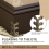 10PC Skiffers Baseboard Corner Protectors,Solid Brass Skirting Board Protectors,Baseboard Protectors Bronze 7