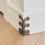 10PC Skiffers Baseboard Corner Protectors,Solid Brass Skirting Board Protectors,Baseboard Protectors Bronze 8