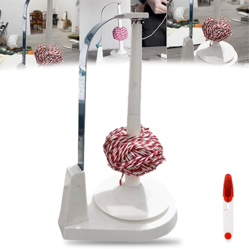Magnetischer Garnhalter, Hängehalter zum Selberstricken oder Häkeln 2