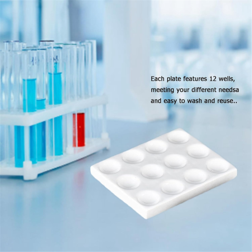 12-pack spotplaten - reactieplaat-12, polypropyleen 2