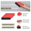 Wallpaper Tools Smoothing Tool Kit Removable Peel and Stick Contact Paper Application 4