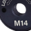 4pcs M14 Angle Grinder Locking Nut, Quick Change Clamping Plate Fastener for Fixing Cutting Discs Wheel Abrasive Disc 3