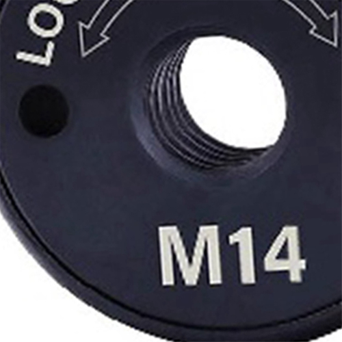 4pcs M14 Angle Grinder Locking Nut, Quick Change Clamping Plate Fastener for Fixing Cutting Discs Wheel Abrasive Disc 2