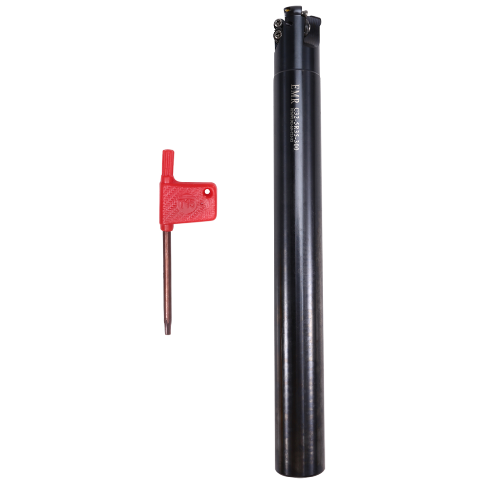 Supporto Per Fresa Ad Avanzamento Rapido Cnc Con Punta Arrotondata, Inserto In Metallo Duro