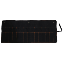 Chisel hanging bag Canvas Pocket Tool Roll Holder Wrench Pouch 15 Pockets for Knife Hammers Gouges Carpenter