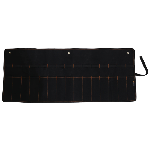 Chisel hanging bag Canvas Pocket Tool Roll Holder Wrench Pouch 15 Pockets for Knife Hammers Gouges Carpenter
