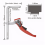 1PC Upgrade F Clamp Robust and -Guide Rail System Hand Tool Quick-Release 3