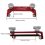 Woodworking Chisels and Planes Chisel Sharpener Honing Guide System Wood Sculpture Flat DIY Hand Tool with Scale 4
