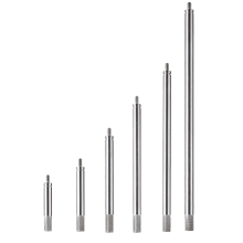 6-teiliges Messuhr-Verlängerungsstangen-Set, M2.5-Gewinde, 30–150 mm Länge, Messung für und digitale Anzeigen