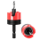 2PC Woodworking Limit Countersink Drill Non Slip Hexagonal Shank with Bearing Adjustable Step Screw Opener 9