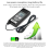 TempU06 -100C Low Temperature Data Logger Digital 32000 Points Bluetooth USB Recorder ForCold Chain Storage 1