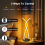 LED Table Lamp +W Color Changing Dimmable with Remote Music Sync Smart Bluetooth APP Control Bedroom Night Light 2