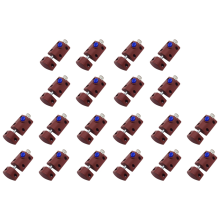 20Pcs Multi-Funktionale Schrank Feder Riegel für Türen Möbel Hardware Braun