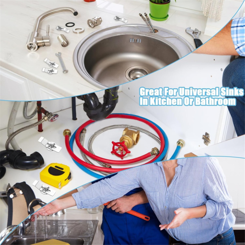 26PCS Undermount Sink Clamp Installation Kit Fastener Support Suitable for Kitchen, Bathroom 2
