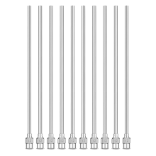 10 stuks stompe doseernaalden 4 inch, 12 gauge roestvrijstalen vloeistofapplicator 12G