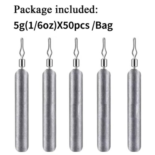 50 stuks 5g vislood, lood, accessoires, 2