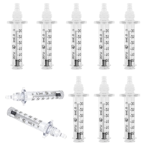 Leere Ampullendüse – Einweg, einzeln verpackt (10 Stück) 0,3 ml
