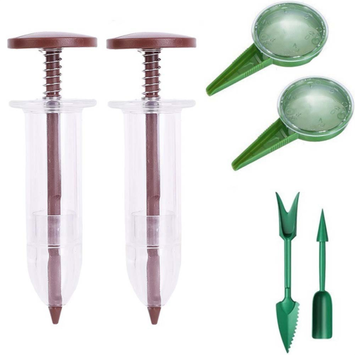 Mini Seed Spreader Kit, Set, Sower Handheld for Tiny Seeds