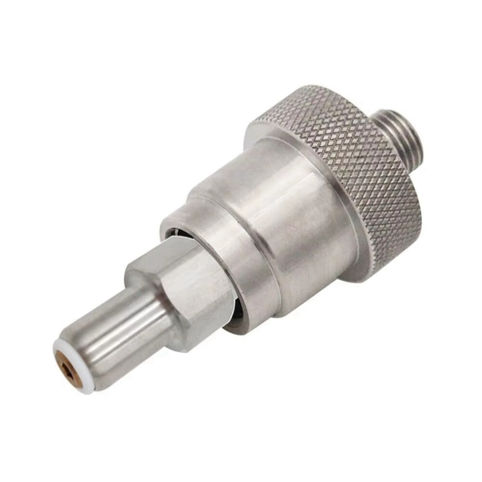-Kit Cga 347 In Acciaio Inossidabile Con Dado Mnpt Da 1/4 Di Pollice E Connettore Per Bombola Atmosferica A 3 Nippli