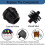 3Pcs -1 Nozzle and Diffusser Assembly,for Coke Soda Inner Outer Valves Repair or Replacement 6