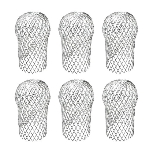 6 Pack Gutter Guards, Downspout Aluminum Guards Screen Filters, Protectors