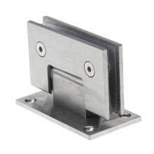 8-12mm Glas Tür Scharnier Badezimmer Dusche Rahmenlose Halterung Wand Montiert Clamp