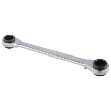 Chiave a cricchetto a doppia estremità, multiuso, per riparazione auto, 16x17-18x19 mm