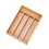 Bamboo Cutlery Silverware Tray Divider Storage Rack Box 5 Compartment Kitchen Drawer 5