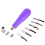Linoleum Cutter Kit Assortment Carving Tools for DIY Block Printing, Includes 6 Blades , 1